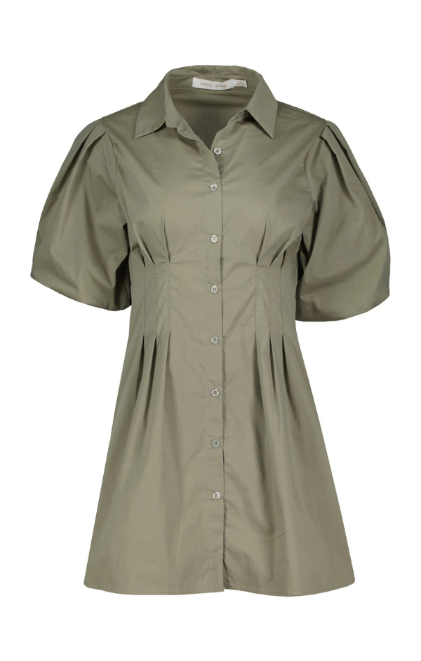 Jacquelin Bubble Sleeve Dress