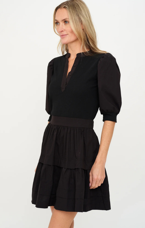 Annabelle Mixed Media Dress