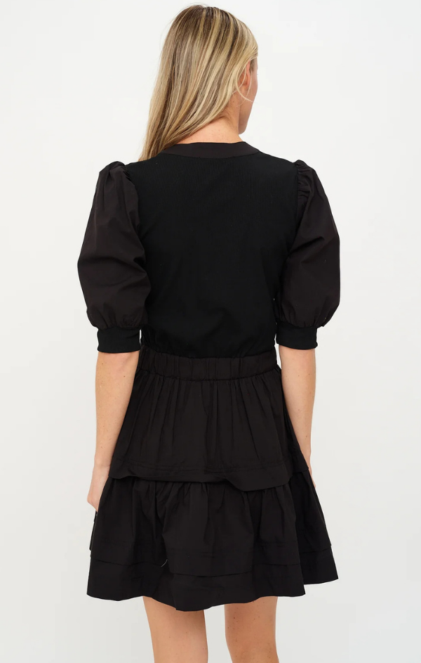 Annabelle Mixed Media Dress